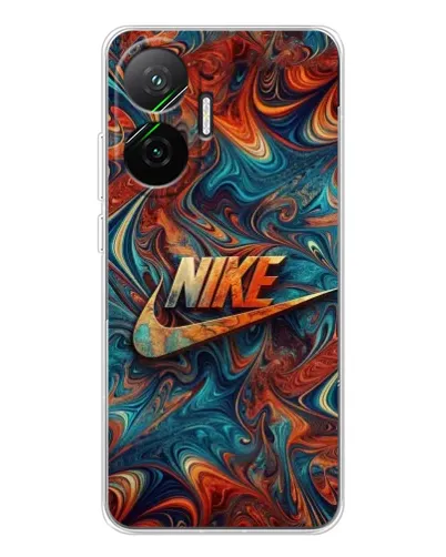 Чохол для Xiaomi POCO F7 з картинкою «Nike в абстракції»