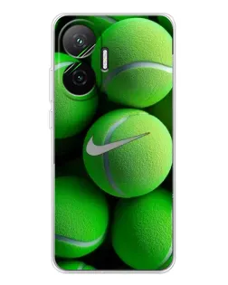 Чохол для Xiaomi POCO F7 з картинкою «Тенісні м'ячі Найк» Чохол для Xiaomi POCO F7 з картинкою «Тенісні м'ячі Найк»