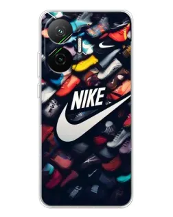 Чохол для Xiaomi POCO F7 з картинкою «Колекція кросівок Nike» Чохол для Xiaomi POCO F7 з картинкою «Колекція кросівок Nike»