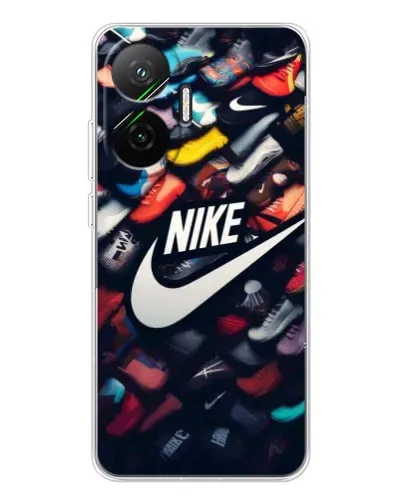 Чохол для Xiaomi POCO F7 з картинкою «Колекція кросівок Nike»