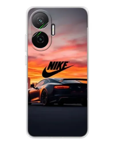 Чохол для Xiaomi POCO F7 з картинкою «Nike та суперкар»