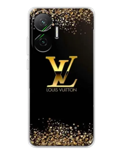 Чехол для Xiaomi POCO F7 с картинкой «LV — золотые искры»