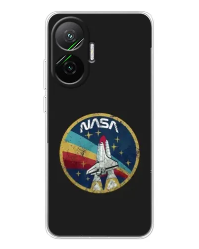 Чехол для Xiaomi POCO F7 с картинкой «NASA — эмблема миссии» Чехол для Xiaomi POCO F7 с картинкой «NASA — эмблема миссии»