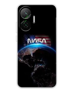 Чехол для Xiaomi POCO F7 с картинкой «Земля из космоса NASA» Чехол для Xiaomi POCO F7 с картинкой «Земля из космоса NASA»