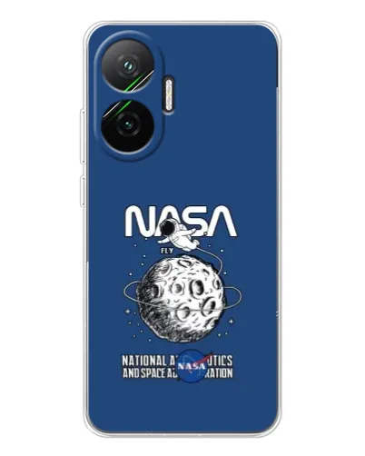 Чехол для Xiaomi POCO F7 с картинкой «NASA — лунная миссия» Чехол для Xiaomi POCO F7 с картинкой «NASA — лунная миссия»