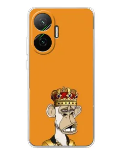 Чехол для Xiaomi POCO F7 с картинкой «Золотая обезьяна Bored Ape» Чехол для Xiaomi POCO F7 с картинкой «Золотая обезьяна Bored Ape»