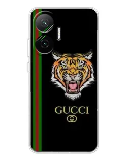 Чехол для Xiaomi POCO F7 с картинкой «Тигр Gucci»