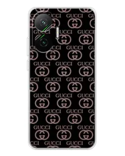 Чехол для Xiaomi POCO F7 с картинкой «Классическая монограмма Gucci»