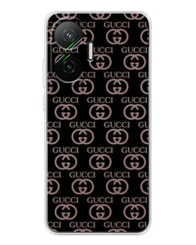 Чехол для Xiaomi POCO F7 с картинкой «Классическая монограмма Gucci»