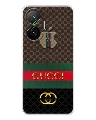 Чехол для Xiaomi POCO F7 с картинкой «Gucci — брендированный десерт»