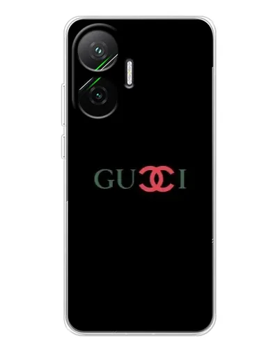 Чехол для Xiaomi POCO F7 с картинкой «Gucci — красный градиент»