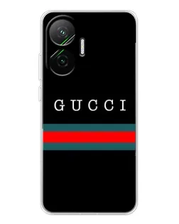 Чехол для Xiaomi POCO F7 с картинкой «Gucci — красный пояс»