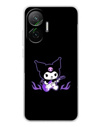 Чехол для Xiaomi POCO F7 с картинкой «Электрическая Kuromi»