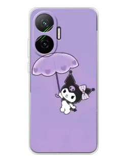 Чехол для Xiaomi POCO F7 с картинкой «Kuromi с зонтиком» Чехол для Xiaomi POCO F7 с картинкой «Kuromi с зонтиком»