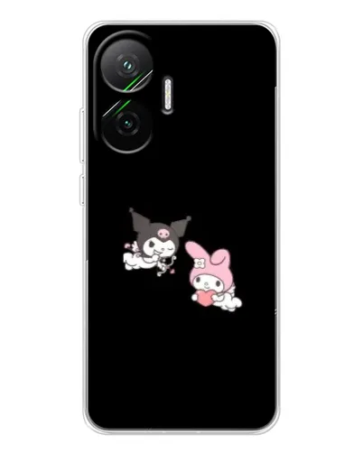 Чехол для Xiaomi POCO F7 с картинкой «My Melody и Kuromi»
