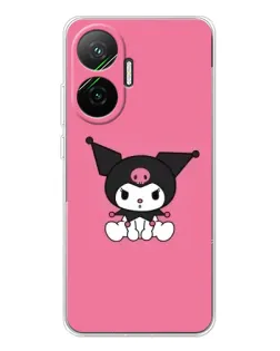 Чехол для Xiaomi POCO F7 с картинкой «Хмурая Kuromi» Чехол для Xiaomi POCO F7 с картинкой «Хмурая Kuromi»