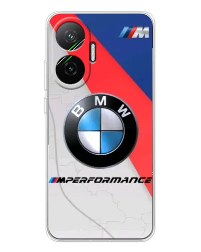 Чехол для Xiaomi POCO F7 с картинкой «BMW Performance стиль» Чехол для Xiaomi POCO F7 с картинкой «BMW Performance стиль»