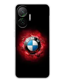 Чехол для Xiaomi POCO F7 с картинкой «Логотип BMW — вспышка» Чехол для Xiaomi POCO F7 с картинкой «Логотип BMW — вспышка»
