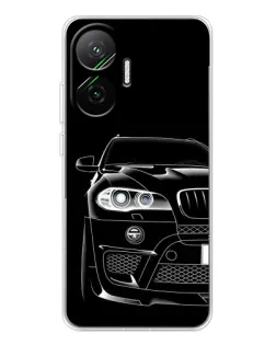 Чехол для Xiaomi POCO F7 с картинкой «Темный силуэт BMW» Чехол для Xiaomi POCO F7 с картинкой «Темный силуэт BMW»