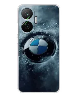 Чехол для Xiaomi POCO F7 с картинкой «Логотип BMW — лед» Чехол для Xiaomi POCO F7 с картинкой «Логотип BMW — лед»