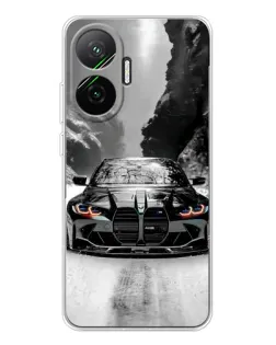 Чехол для Xiaomi POCO F7 с картинкой «BMW — акварельный дрифт» Чехол для Xiaomi POCO F7 с картинкой «BMW — акварельный дрифт»