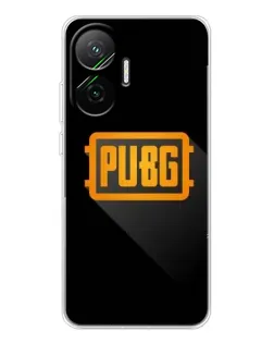 Чохол для Xiaomi POCO F7 з картинкою «PUBG — рамка лого»