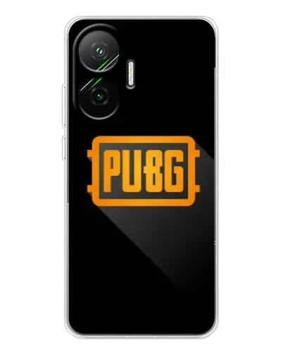 Чохол для Xiaomi POCO F7 з картинкою «PUBG — рамка лого»