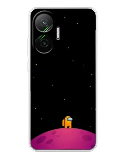 Чохол для Xiaomi POCO F7 з картинкою «Самотній герой на планеті» Чохол для Xiaomi POCO F7 з картинкою «Самотній герой на планеті»