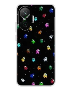 Чохол для Xiaomi POCO F7 з картинкою «Екіпаж Among Us» Чохол для Xiaomi POCO F7 з картинкою «Екіпаж Among Us»
