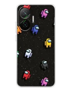 Чохол для Xiaomi POCO F7 з картинкою «Космічний патерн Among Us» Чохол для Xiaomi POCO F7 з картинкою «Космічний патерн Among Us»