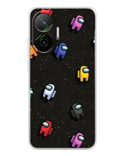 Чохол для Xiaomi POCO F7 з картинкою «Космічний патерн Among Us» Чохол для Xiaomi POCO F7 з картинкою «Космічний патерн Among Us»