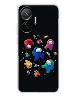 Чохол для Xiaomi POCO F7 з картинкою «Among Us космос»