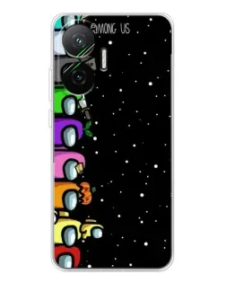 Чохол для Xiaomi POCO F7 з картинкою «Команда Among Us»