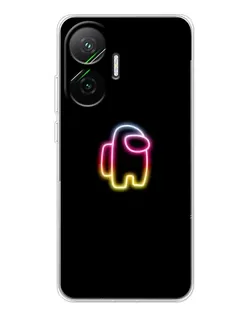 Чохол для Xiaomi POCO F7 з картинкою «Among Us градієнт»