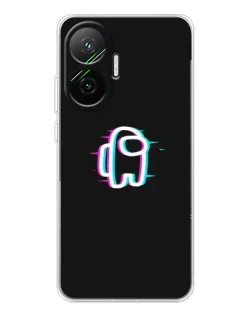 Чохол для Xiaomi POCO F7 з картинкою «Among Us неон»