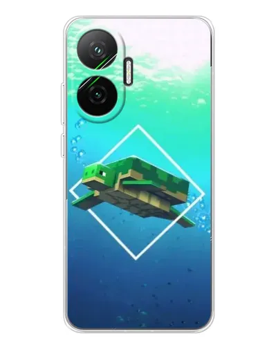 Чехол для Xiaomi POCO F7 с картинкой «Черепаха Minecraft» Чехол для Xiaomi POCO F7 с картинкой «Черепаха Minecraft»