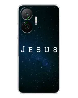 Чехол для Xiaomi POCO F7 с картинкой «Звездное небо Jesus»