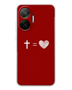 Чехол для Xiaomi POCO F7 с картинкой «Уравнение любви» Чехол для Xiaomi POCO F7 с картинкой «Уравнение любви»
