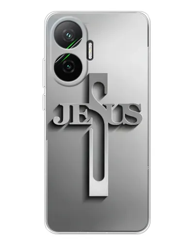 Чехол для Xiaomi POCO F7 с картинкой «Металлический крест Jesus» Чехол для Xiaomi POCO F7 с картинкой «Металлический крест Jesus»