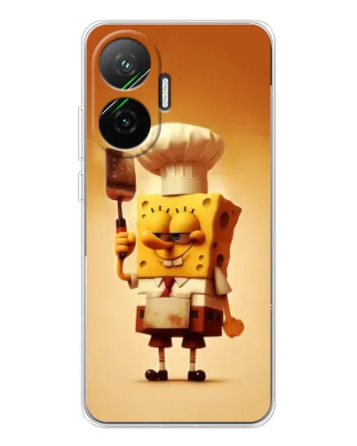 Чехол для Xiaomi POCO F7 с картинкой «Губка Боб повар» Чехол для Xiaomi POCO F7 с картинкой «Губка Боб повар»