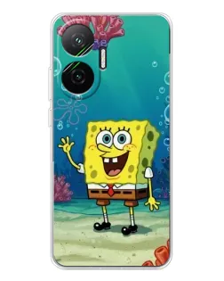 Чехол для Xiaomi POCO F7 с картинкой «Подводный привет»
