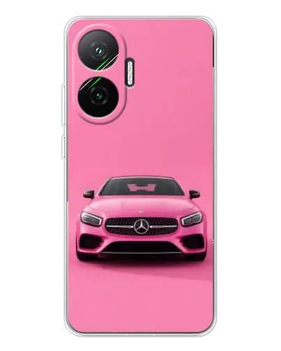 Чехол для Xiaomi POCO F7 с картинкой «Розовый Mercedes AMG» Чехол для Xiaomi POCO F7 с картинкой «Розовый Mercedes AMG»