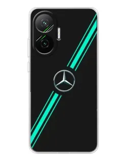 Чохол для Xiaomi POCO F7 з картинкою «Спортивні лінії Mercedes» Чохол для Xiaomi POCO F7 з картинкою «Спортивні лінії Mercedes»