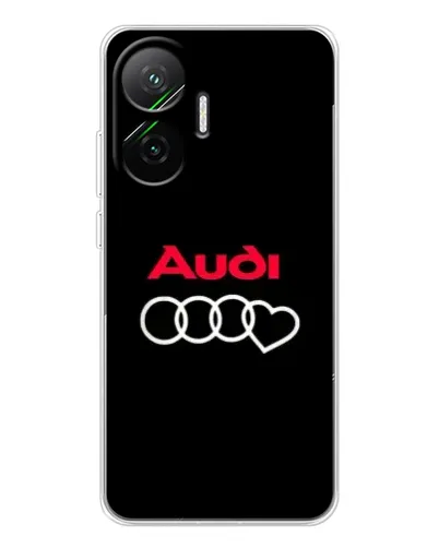 Чехол для Xiaomi POCO F7 с картинкой «Логотип Audi Heart» Чехол для Xiaomi POCO F7 с картинкой «Логотип Audi Heart»