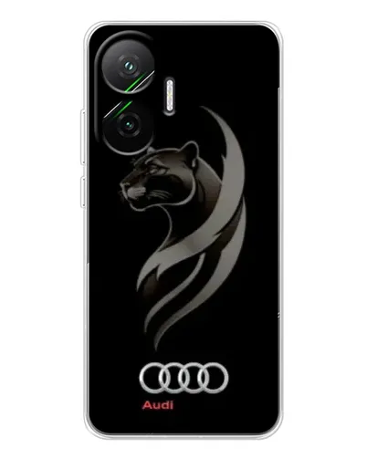 Чехол для Xiaomi POCO F7 с картинкой «Графика — пантера и Audi» Чехол для Xiaomi POCO F7 с картинкой «Графика — пантера и Audi»