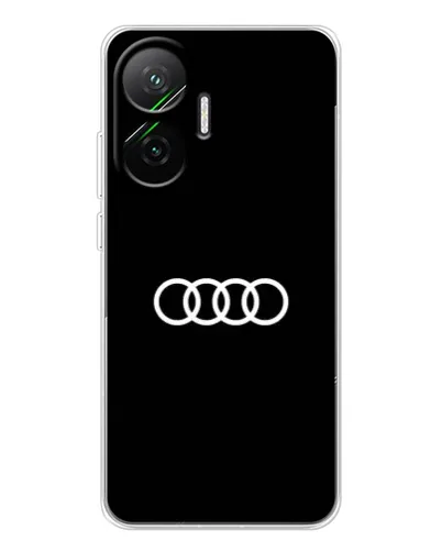 Чехол для Xiaomi POCO F7 с картинкой «Audi White Logo» Чехол для Xiaomi POCO F7 с картинкой «Audi White Logo»
