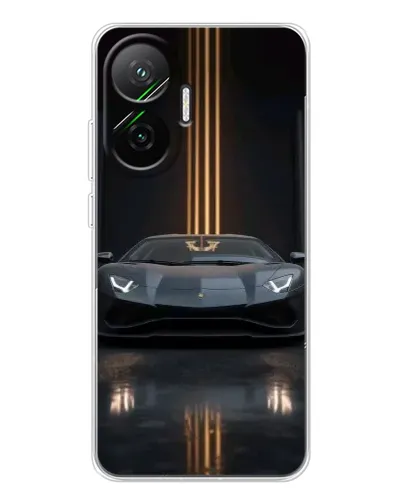 Чохол для Xiaomi POCO F7 з картинкою «Lamborghini золоті лінії» Чохол для Xiaomi POCO F7 з картинкою «Lamborghini золоті лінії»
