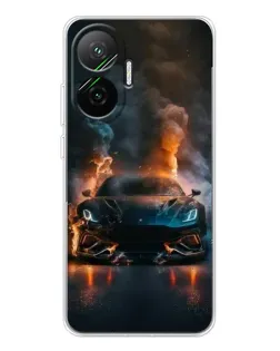 Чехол для Xiaomi POCO F7 с картинкой «Lamborghini дымная эстетика» Чехол для Xiaomi POCO F7 с картинкой «Lamborghini дымная эстетика»