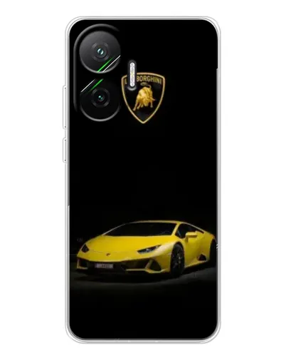 Чохол для Xiaomi POCO F7 з картинкою «Lamborghini жовтий акцент» Чохол для Xiaomi POCO F7 з картинкою «Lamborghini жовтий акцент»