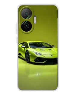 Чехол для Xiaomi POCO F7 с картинкой «Салатовый Lamborghini Huracan» Чехол для Xiaomi POCO F7 с картинкой «Салатовый Lamborghini Huracan»